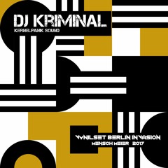 DJ KRIMINAL KK  vynilset BERLINO 2017