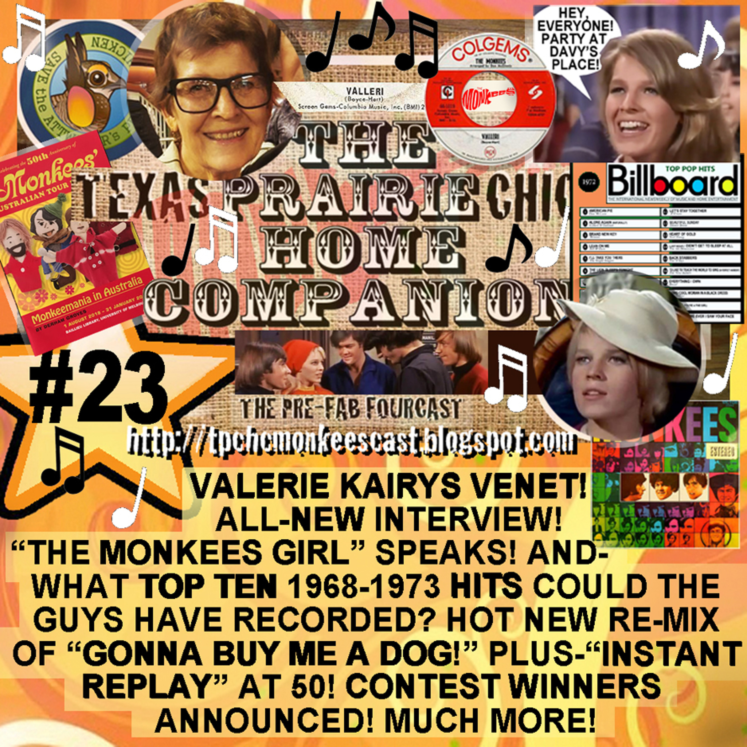 Show #23! TEXAS PRAIRIE CHICKEN HOME COMPANION Monkees Podcast
