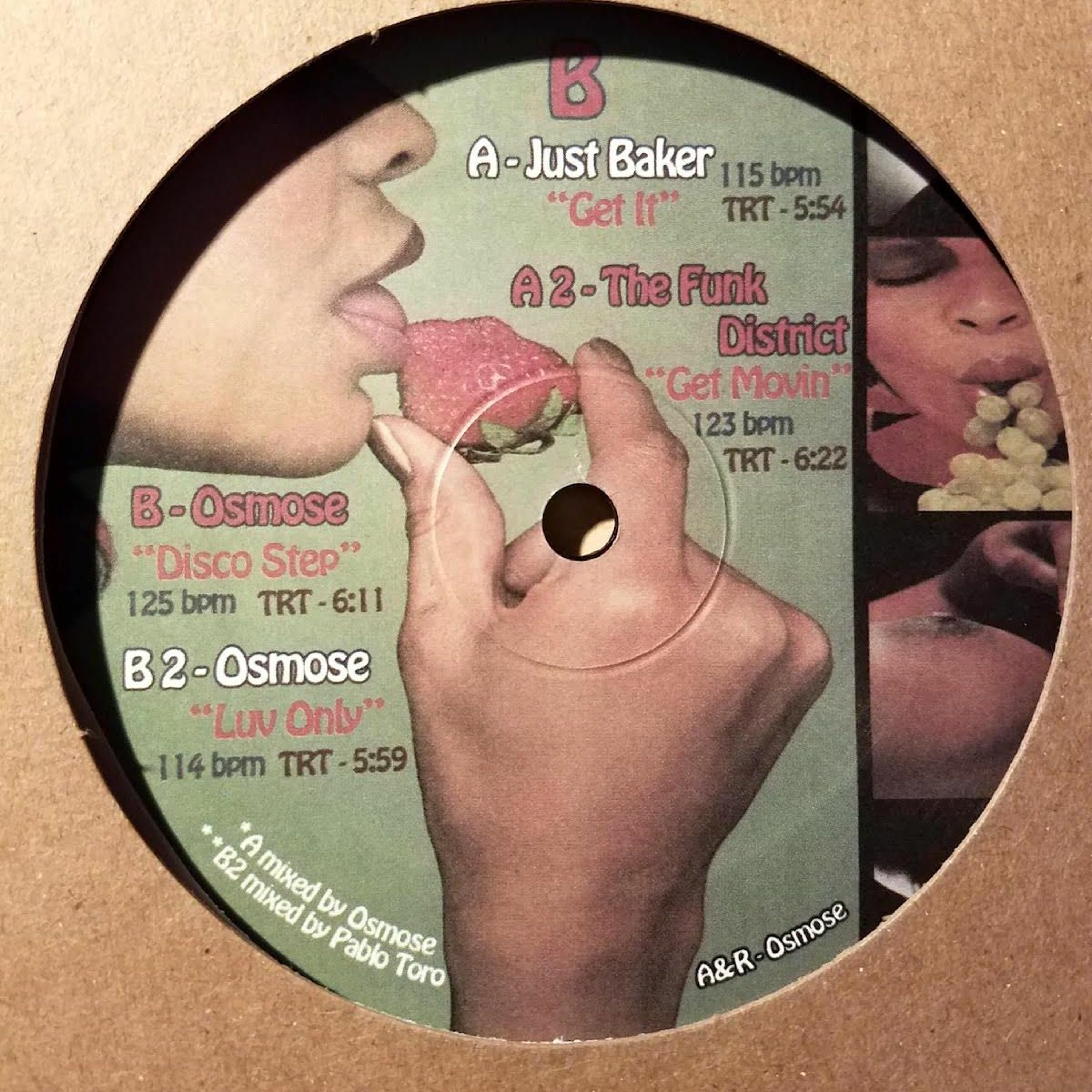 "Disco Step" preview  Smokecloud records 12 inch Vinyl Only SCR-024 episode artwork