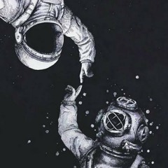 O Astronauta no fundo do mar