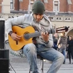 Amazing Street Guitar Performance By Imad Fares  “ Gipsy Kings  “ Cover