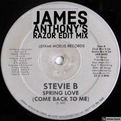 Stevie B- Spring Love (James Anthony's Razor Edit Mix)