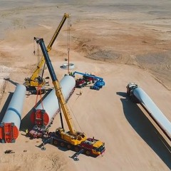 GE Renewable Energy Installs Oman’s First Wind Turbine