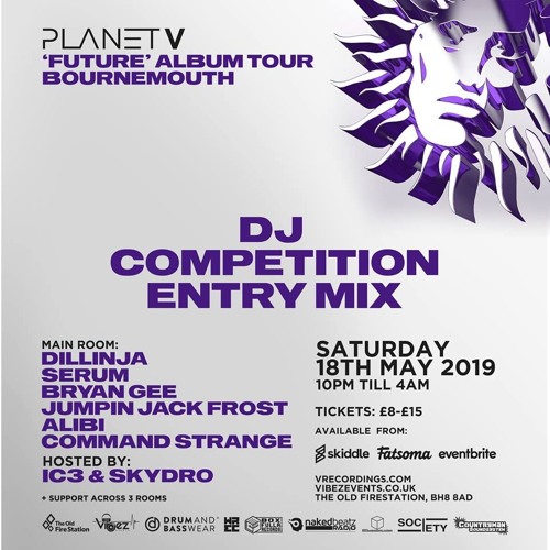 PAZZA COMP Entry Mix - PLANET V - Bournemouth - SAT 18/05/19