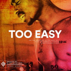 2pac Type Beat "Too Easy" | West Coast 90's Rap Instrumental