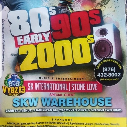 80&#x27;S 90&#x27;S EARLY 2000&#x27;S RETRO PARTY @SKW WAREHOUSE 26TH JAN  2019 by Andy1G on SoundCloud - Hear the world's sounds