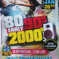 80'S 90'S EARLY 2000'S RETRO PARTY @SKW WAREHOUSE 26TH JAN 2019 PT2