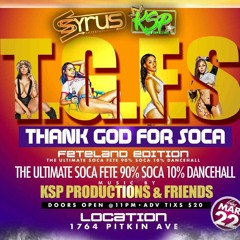 TGFS(THANK GOD FOR SOCA) PROMO MIX