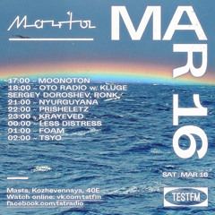 TESTFM x Masts w/ Less Distress — 16/03/2019