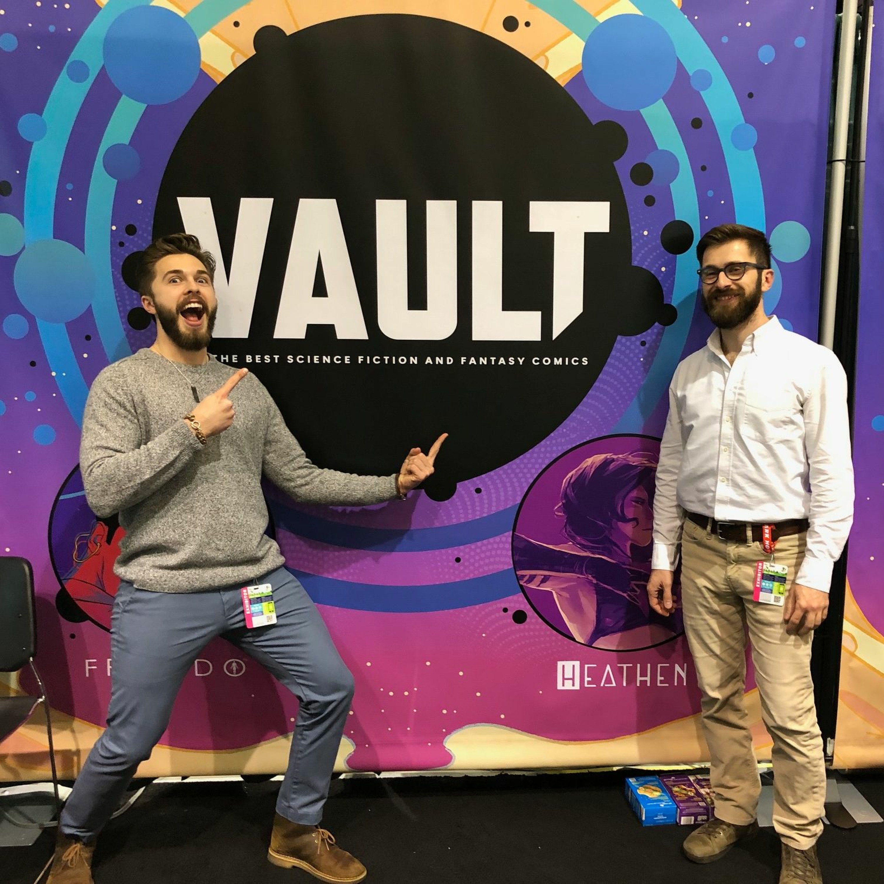 ECCC 2019: In Conversation with Vault Comics - Damian & Adrian Wassel (Emerald City Comic Con) episode artwork