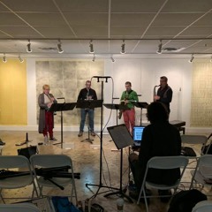 "threads of wind..." (2019) for saxophone quartet and electronics
