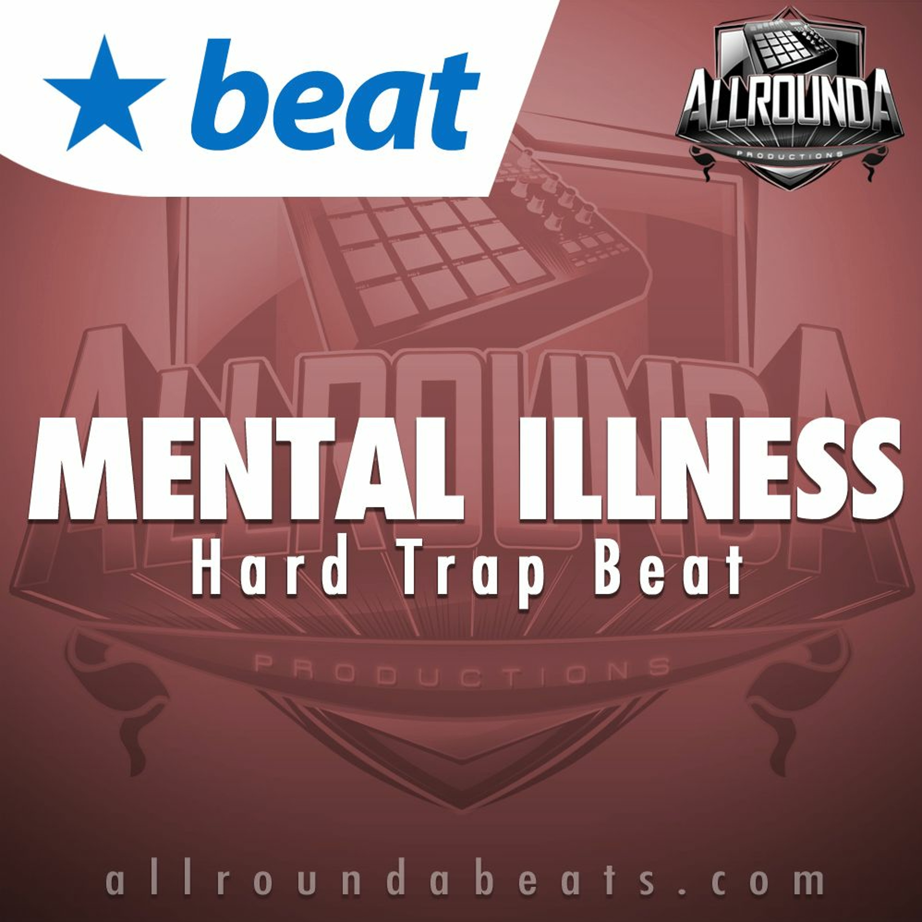 Instrumental - MENTAL ILLNESS - (Hard Trap Beat by Allrounda) episode artwork