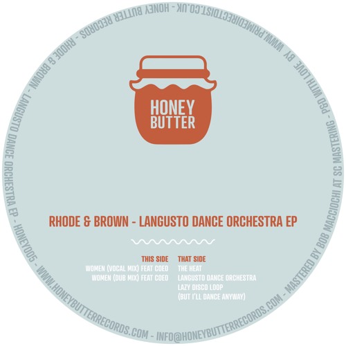 Rhode & Brown - Langusto Dance Orchestra EP [HONEY005]