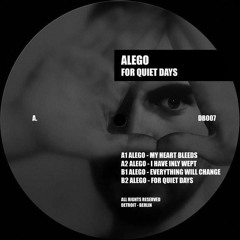 Alego - Everything Will Change [DB007]