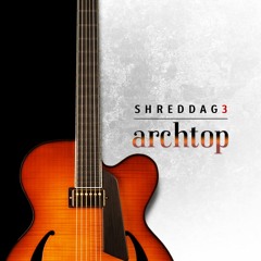 SHREDDAGE 3 ARCHTOP: "The King and His Blues" by Brad Jerkins