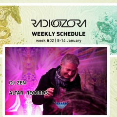 DJ Zen @ Altar Records - Exclusive Mix for RadiOzora -Week #02 | 8-14 January 2018
