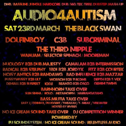 Stream Swagga-Muffins - Audio4Autism DJ Competition - The Black Swan ...