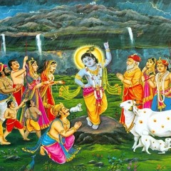 6 - Lifting of the Govardhana Mountain