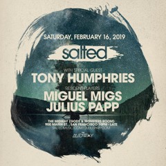 Salted LIVE 01: Tony Humphries