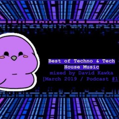Best of Techno & Tech House Music mixed by David Kawka (Megamix  - Podcast #1) /  March 2019