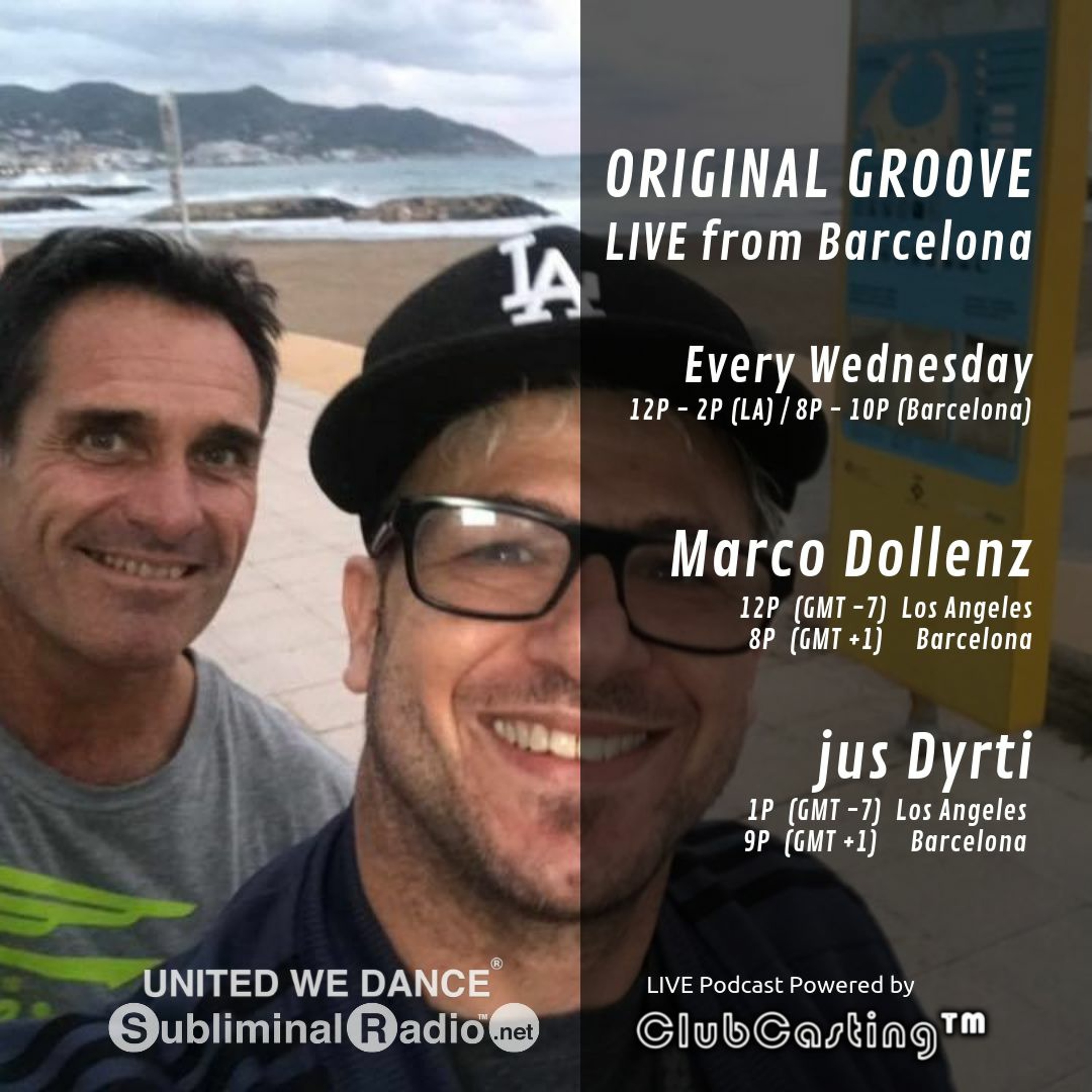 Marco Dollenz and jus Dyrti | Original Groove on Subliminal Radio | Show 0005 | 13 March 2019 episode artwork