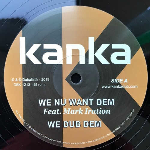 Mark Iration - We Nu Want Dem / Time Has Come