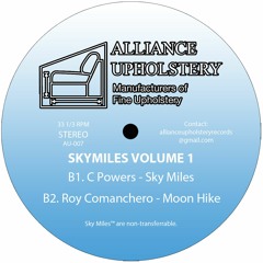 PREMIERE: Roy Comanchero - Moon Hike [Alliance Upholstery]