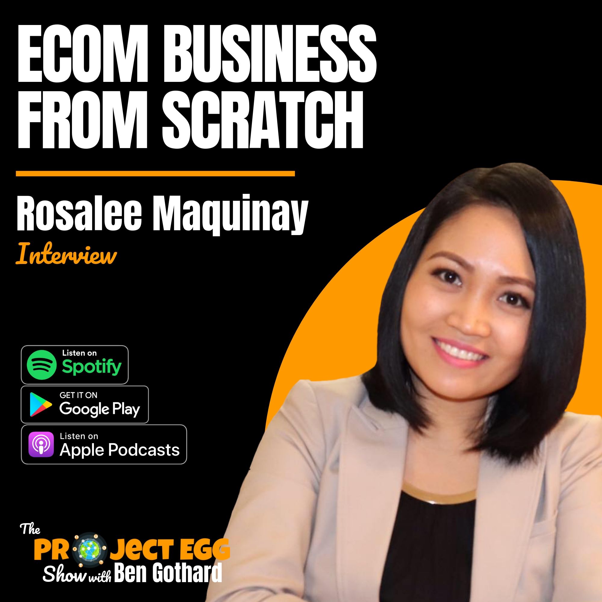 Ecom Business From Scratch: Rosalee Maquinay episode artwork