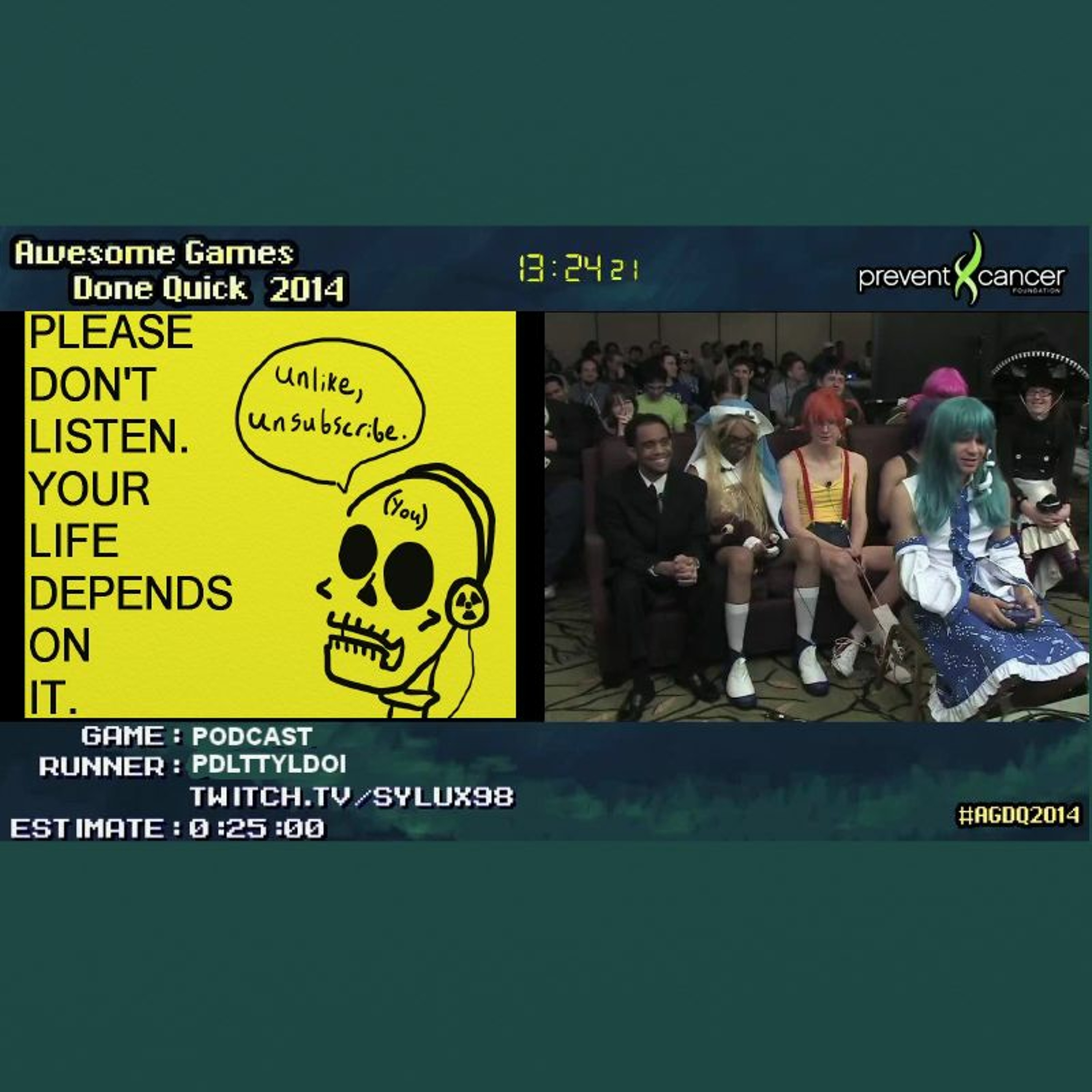 Please Don't Listen Minisode- Speedrunning episode artwork