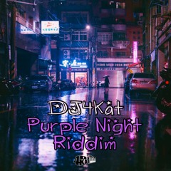 DJ4Kat - Purple Night Riddim [Reggaeton Type Beat Instrumental]