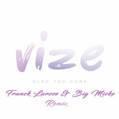 Vize - Glad You Came (Remix Franck Larose & DJ Big Micke)