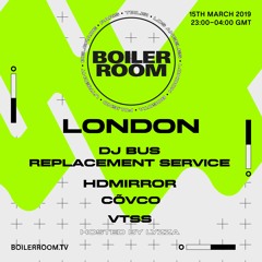 DJ Bus Replacement Service | Boiler Room London: Warehouse Party
