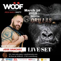 PODCAST #2 2019 Live Set WOOF feat Gorillas 16/03/19