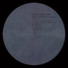 Fossil Archive 009 - Roberto & Jamie Anderson (feat. Robert Owens) - Warehouse Ep