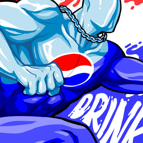 REFRESHING JUSTICE (A Pepsiman Megalo)
