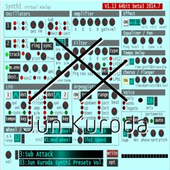 Jun Kuroda Synth1 Presets Vol.1 Sound Demo