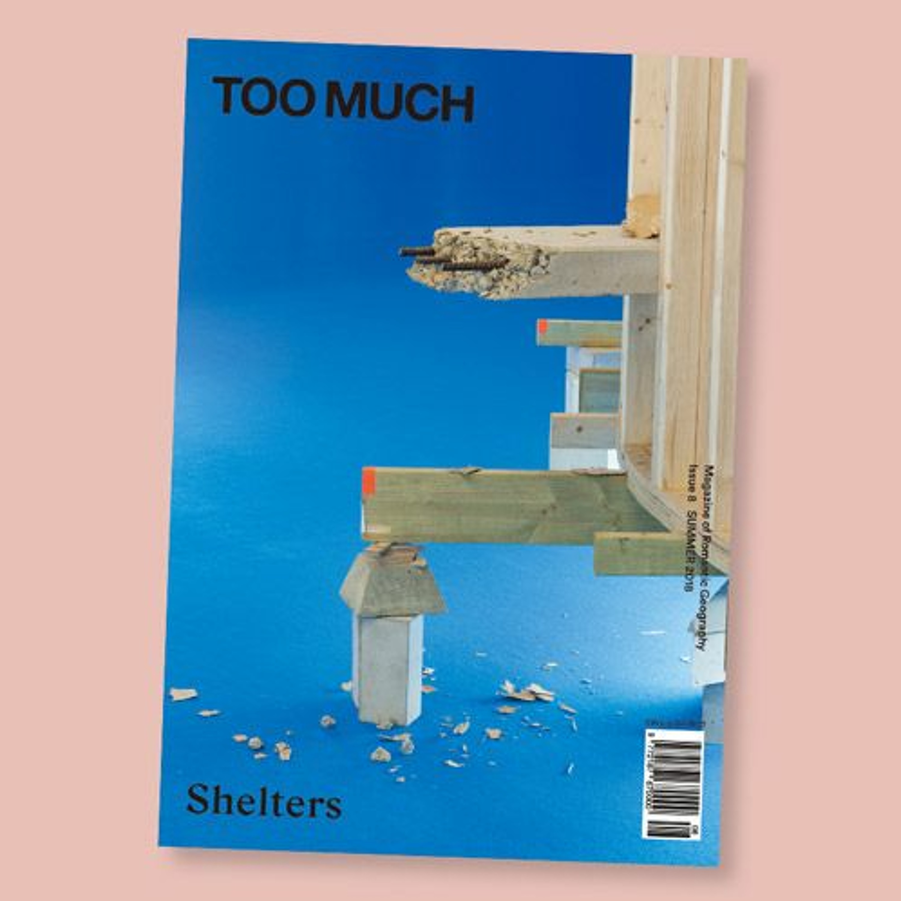 Art and architecture meet on the pages of Too Much magazine episode artwork