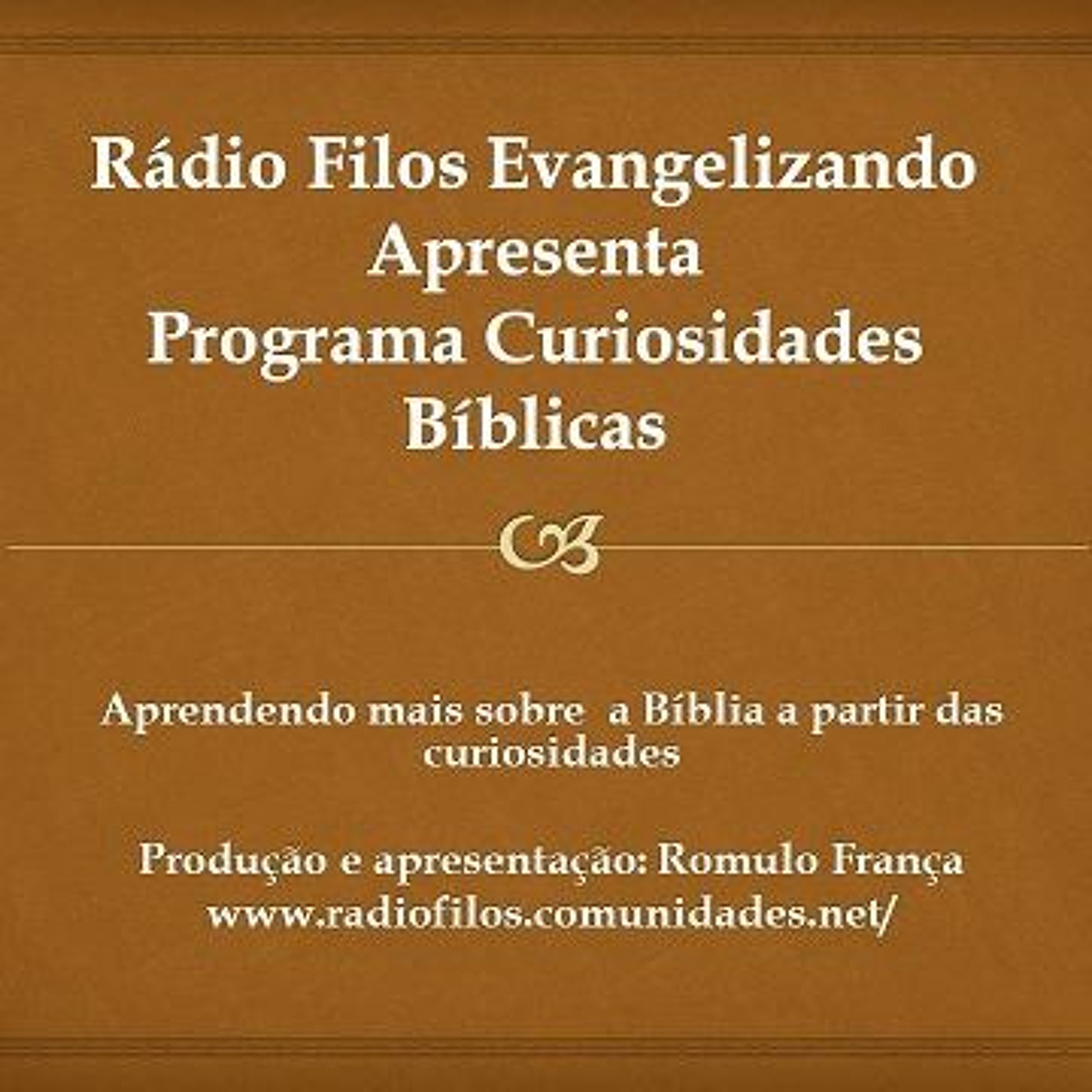 Programa Curiosidades Biblicas - A Familia na Cultura judaica - ed.2