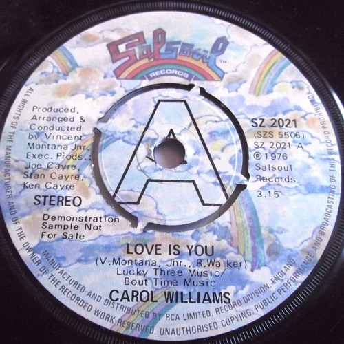 Carol Williams - Love Is You (Smart Edit)(DL on)