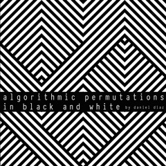 Algorithmic Permutations in Black and White (disquiet0377 )