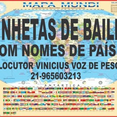 VINHETAS DE BAILES COM NOMES DE PAÍSES