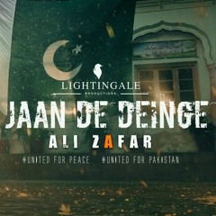 Jaan De Deinge  Ali Zafar  23rd March  Patriotic Song