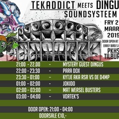 KYTJE AKA RSR VS DE D4MP @ Tekaddict Meets Dingus - PKHS Tilburg 2019-03-22