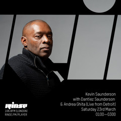 Kevin Saunderson with Dantiez Saunderson & Andrea Ghita (live from Detroit) - 23rd March 2019