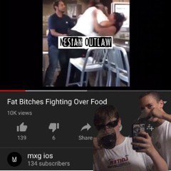 Fat Bitches Fighting Over Food