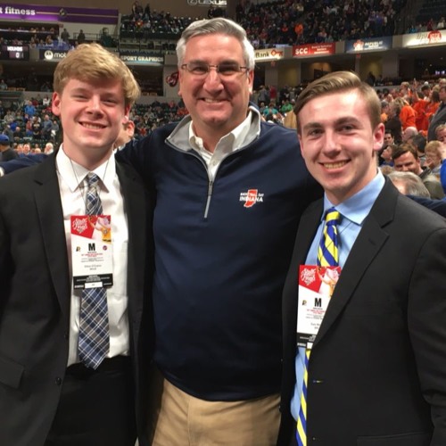 Governor Holcomb Interview (2019 Basketball State Championship)