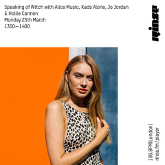 Speaking Of Witch with Alice Music, Kads Alone, Jo Jordan & Hollie Carmen - 25th March 2019