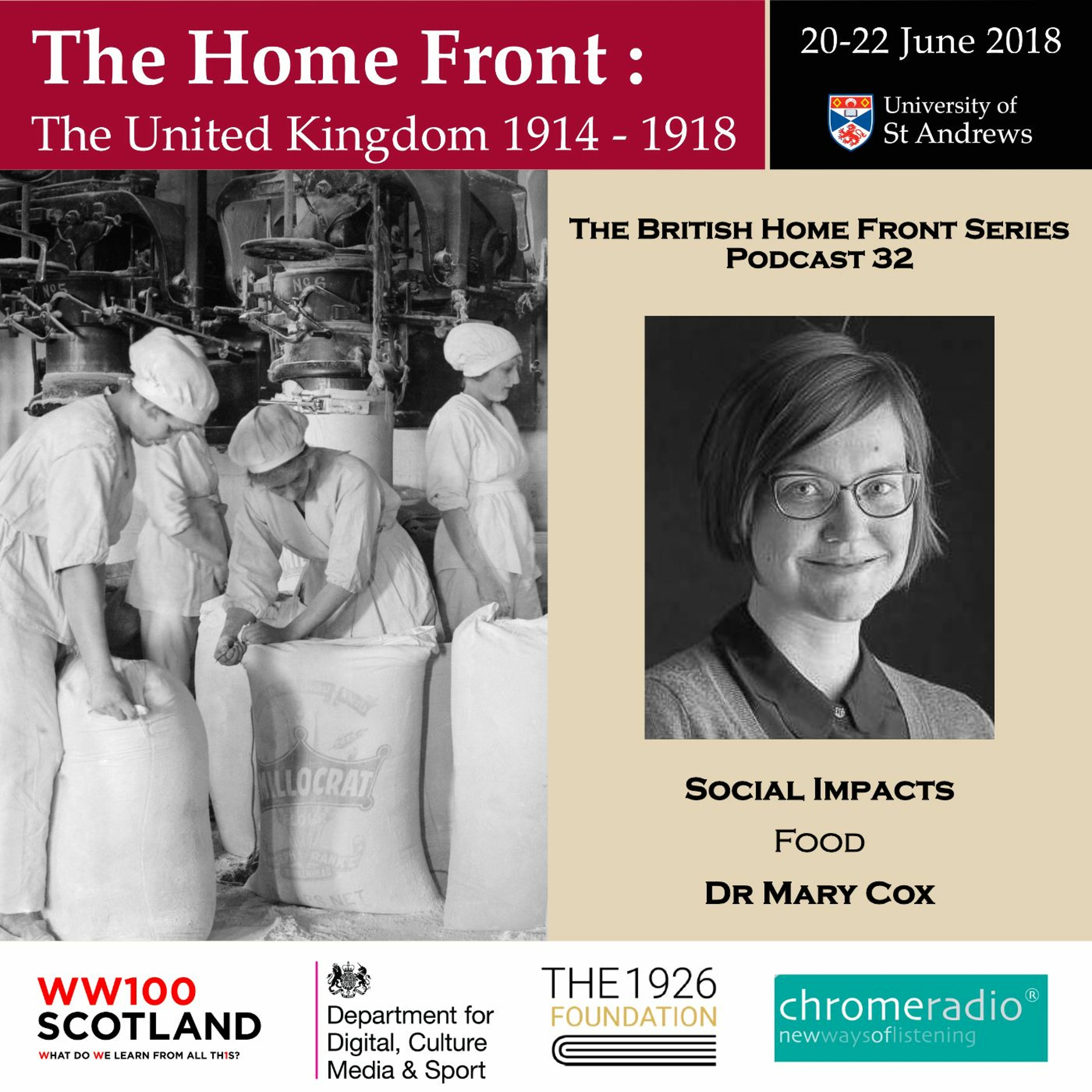 THE BRITISH HOME FRONT 32 | Food - Mary Cox