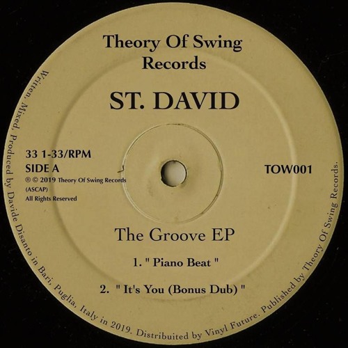 PREMIERE: St. David - It's You (Bonus Dub)