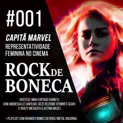 #001 Capitã Marvel e Representatividade Feminina no Cinema